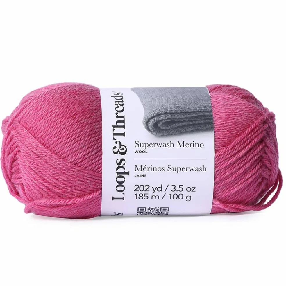 8 Pack: Superwash Merino Yarn by Loops & Threads®