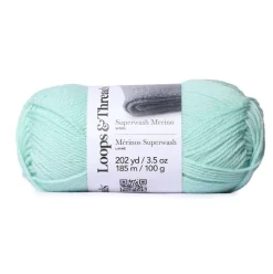 8 Pack: Superwash Merino Yarn by Loops & Threads®