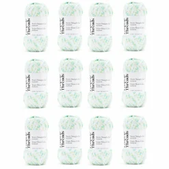 12 Pack: Sweet Snuggles Lite Blossom™ Yarn by Loops & Threads