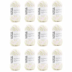 12 Pack: Sweet Snuggles Lite Blossom™ Yarn by Loops & Threads