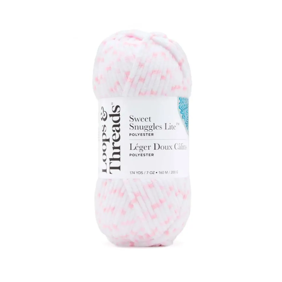12 Pack: Sweet Snuggles Lite™ Variegated Striped Yarn by Loops & Threads®