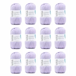 12 Pack: Sweet Snuggles™ Lite Yarn by Loops & Threads®