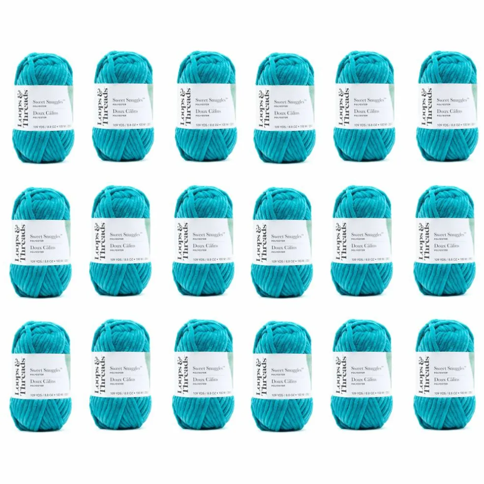 18 Pack: Sweet Snuggles™ Yarn by Loops & Threads®