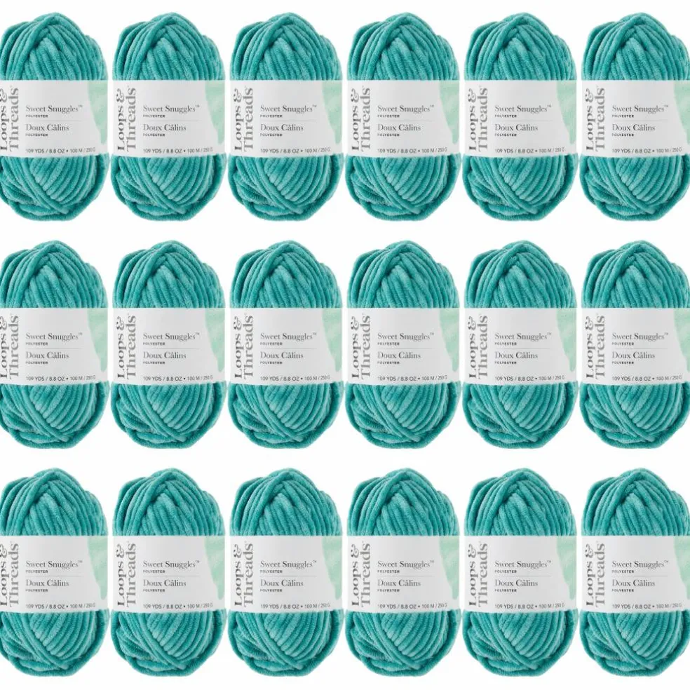 18 Pack: Sweet Snuggles™ Yarn by Loops & Threads®