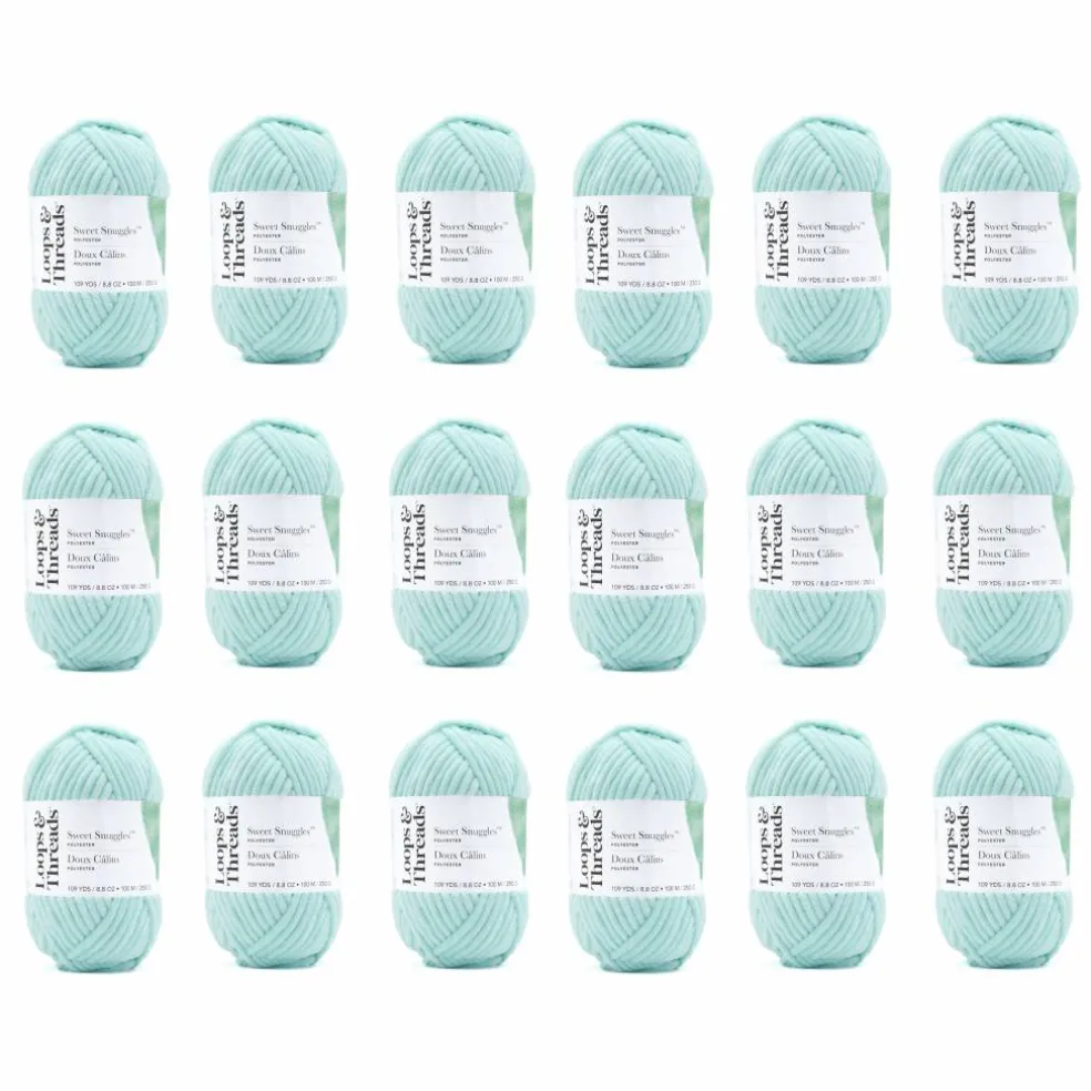 18 Pack: Sweet Snuggles™ Yarn by Loops & Threads®