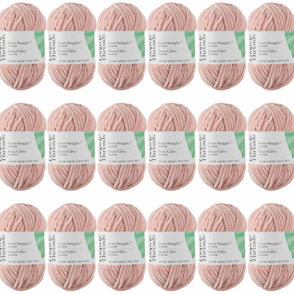 18 Pack: Sweet Snuggles™ Yarn by Loops & Threads®