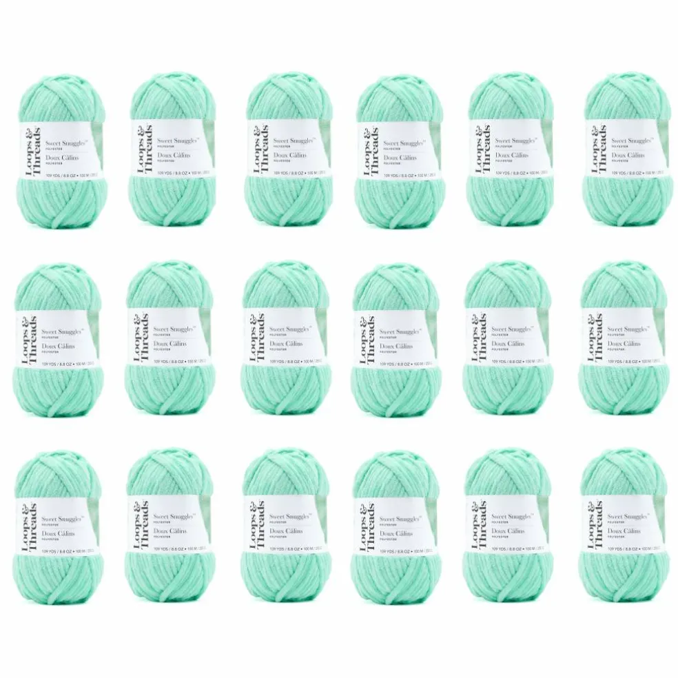 18 Pack: Sweet Snuggles™ Yarn by Loops & Threads®