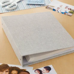 6 Pack: Textured Gray Magnetic Photo Album by Recollections™