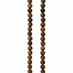 12 Pack:  Tiger Eye Round Beads, 8mm by Bead Landing™