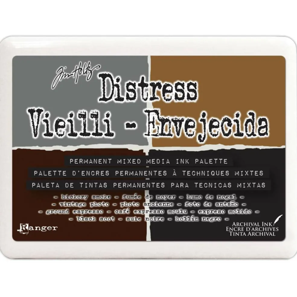 6 Pack: Tim Holtz® Distress Mixed Media Ink Palette