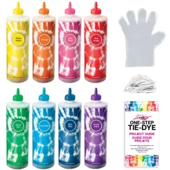 4 Pack: Tulip® Block Party One-Step Tie-Dye Kit