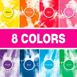 4 Pack: Tulip® Block Party One-Step Tie-Dye Kit