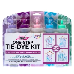 6 Pack: Tulip® Pretty Pastels One-Step Tie-Dye Kit