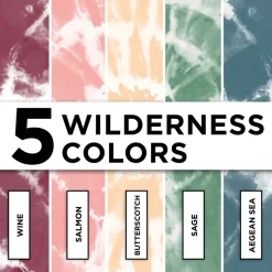 6 Pack: Tulip® Wilderness One-Step Tie-Dye Kit®