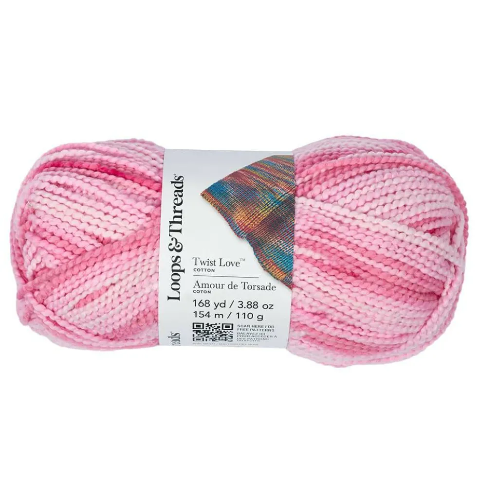 6 Pack: Twist Love™ Cotton Yarn by Loops & Threads®