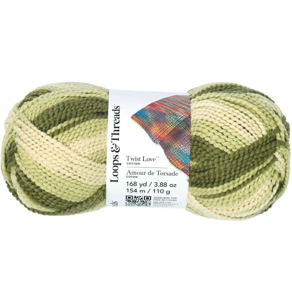 6 Pack: Twist Love™ Cotton Yarn by Loops & Threads®