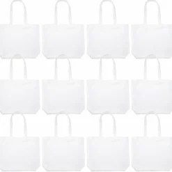 12 Pack: 13" Unfinished Sublimation Tote by Make Market®