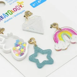 12 Pack: Unicorn, Rainbow, Diamond & Star Charms by Creatology™