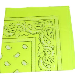 12 Pack Uni Style Apparel 100% Cotton 22 x 22 Inch Paisley Printed Bandana