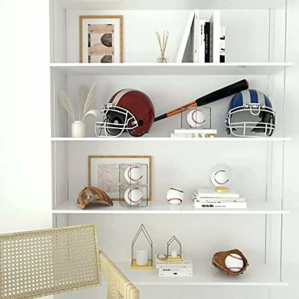 12 Pack UV Protected Acrylic Boxes for Display,Clear Display Case Baseball Cube Memorabilia Showcase Autograph Ball Protector
