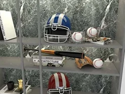 12 Pack UV Protected Acrylic Boxes for Display,Clear Display Case Baseball Cube Memorabilia Showcase Autograph Ball Protector