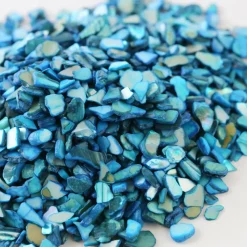 12 Pack: Vunderâ„¢ Crushed Turquoise Mother of Pearl Shells