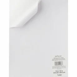24 Pack: White Adhesive Foam Sheet by Creatologyâ„¢, 9" x 12"