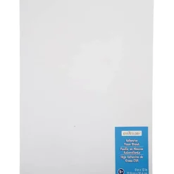 24 Pack: White Adhesive Foam Sheet by Creatology™, 9" x 12"