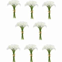 8 Pack: White Calla Lily Bundle by Ashland®
