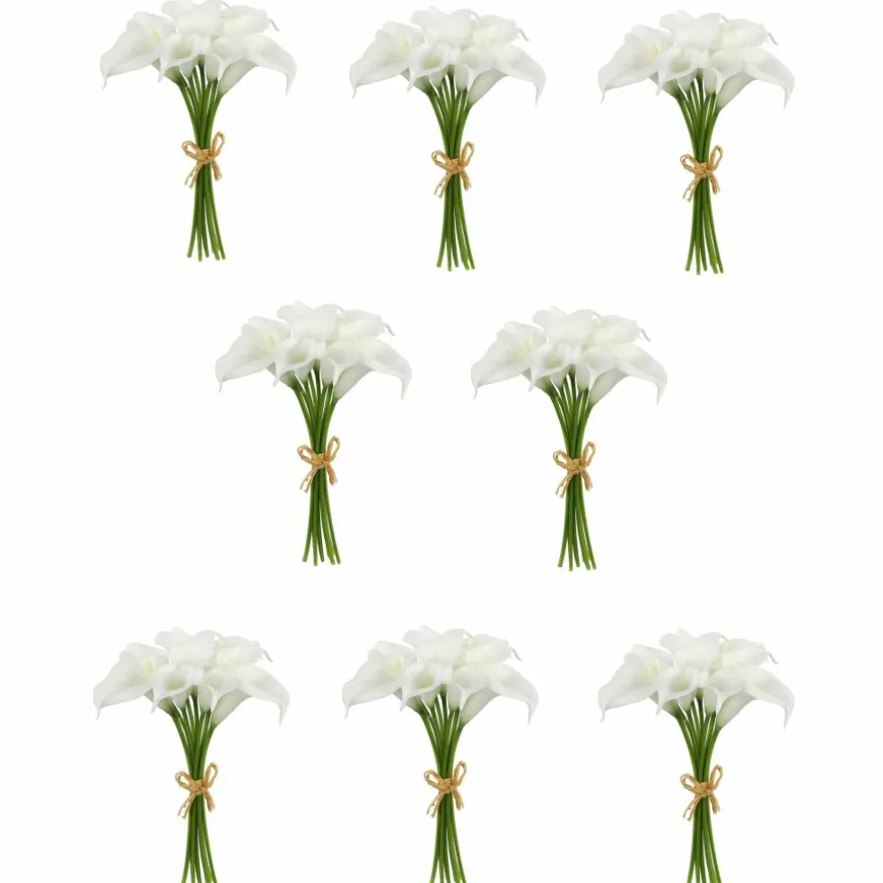 8 Pack: White Calla Lily Bundle by Ashland®