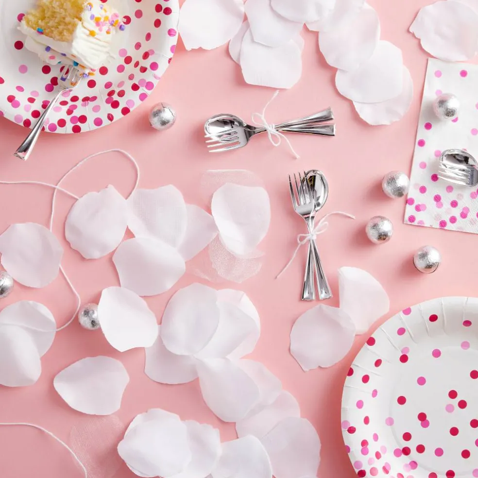 12 Pack: White Decorative Rose Petals by Celebrate It™ Occasions™