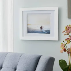8 Pack: White Gallery Wall Frame with Double Mat Airfloat Gallery™ by Studio Décor®