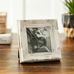 12 Pack: White Leaf Corner Accents Mini Frame by Studio Décor®