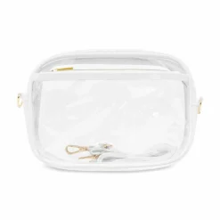 6 Pack: White Lined Clear Toaster Bag by Make Market®