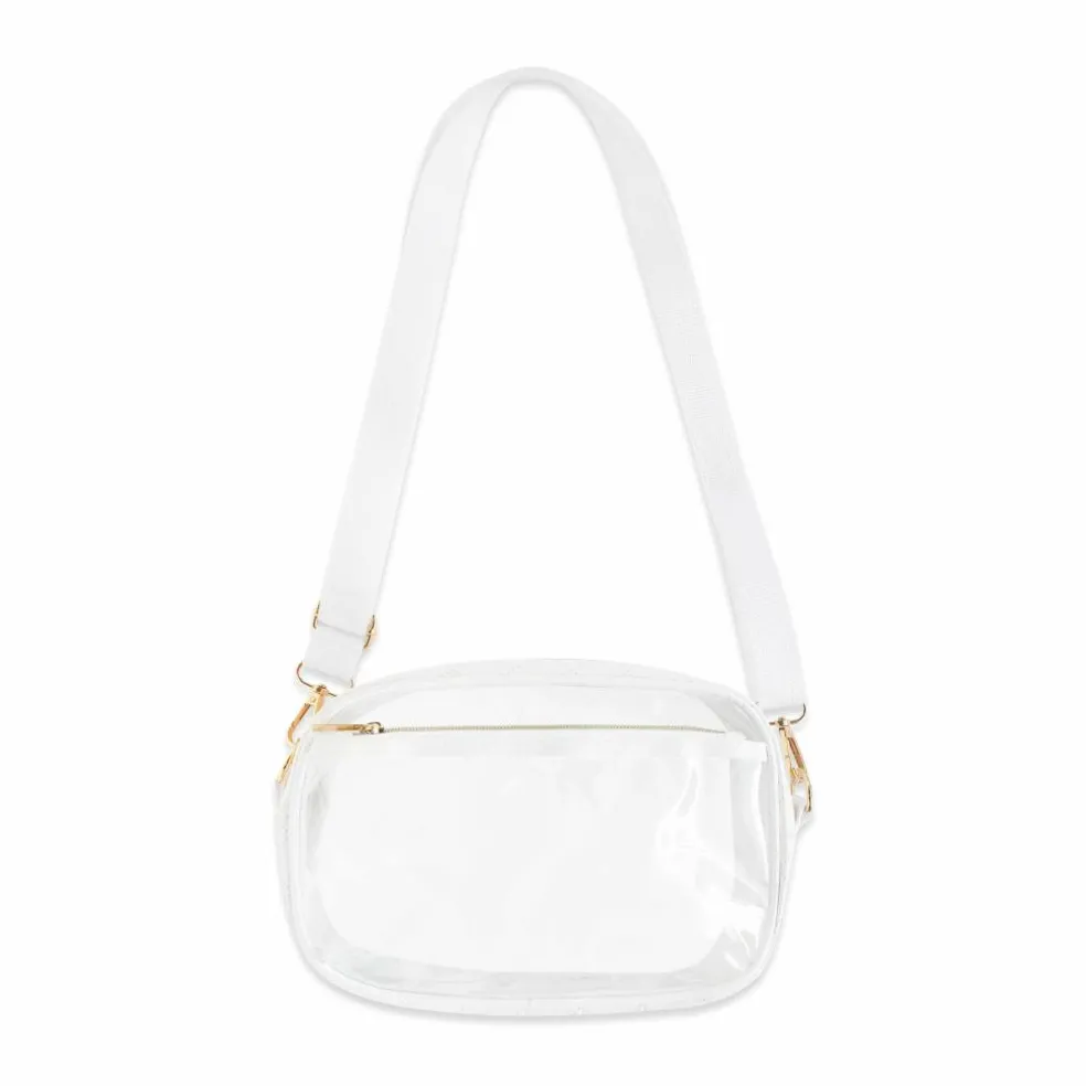 6 Pack: White Lined Clear Toaster Bag by Make Market®