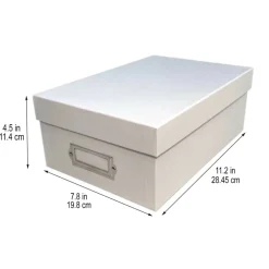 12 Pack: White Memory Box by Simply Tidy™