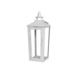 8 Pack: 12.2" White Metal Lantern by Ashland®
