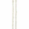 12 Pack: White Pearl Rondelle Beads, 8mm by Bead Landing™