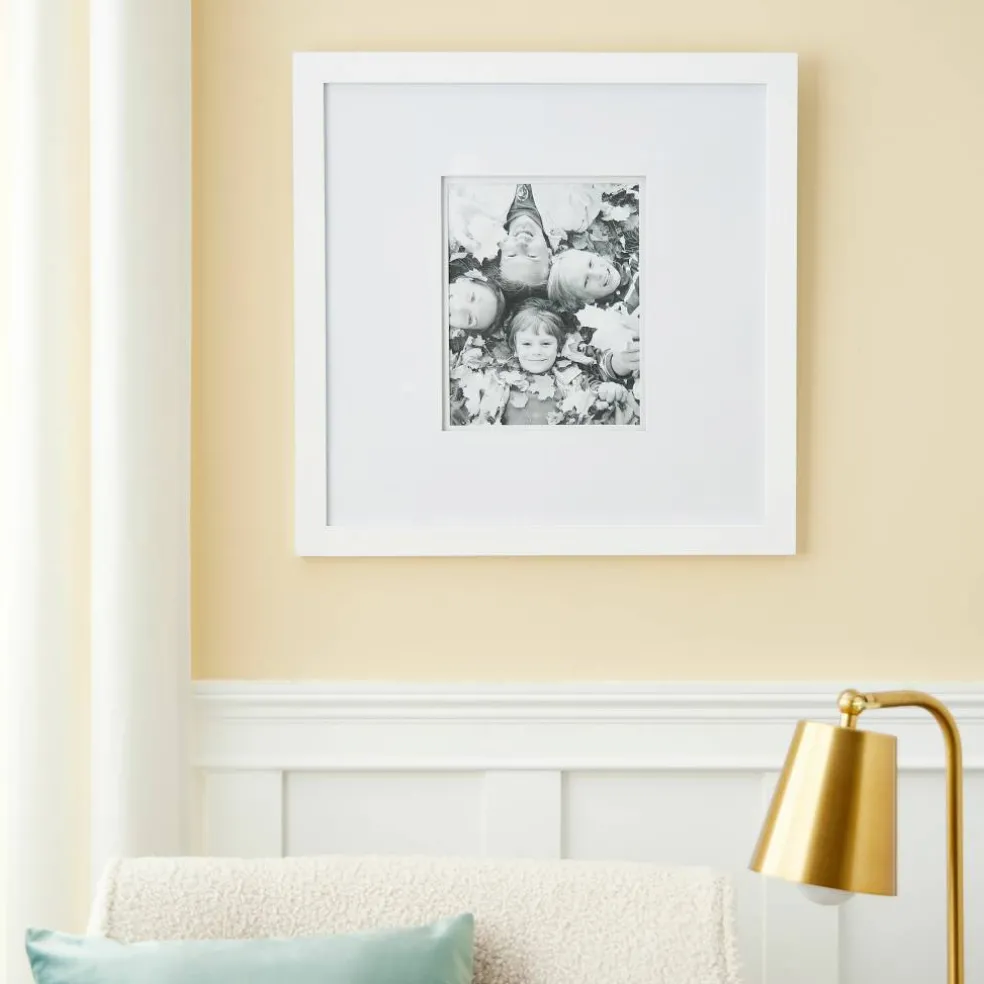 8 Pack: White Square 8" x 10" Frame with Double Mat, Gallery by Studio Décor®