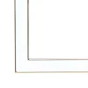 12 Pack: White with Gold Outline 5" x 7" Frame, Expressions™ by Studio Décor®