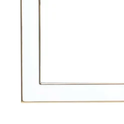 12 Pack: White with Gold Outline 5" x 7" Frame, Expressions™ by Studio Décor®