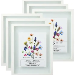 6 Pack: White 11" x 14" Float Frame by Studio Décor®