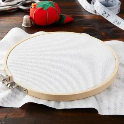 18 Pack: Wooden Embroidery Hoop by Loops & Threads™