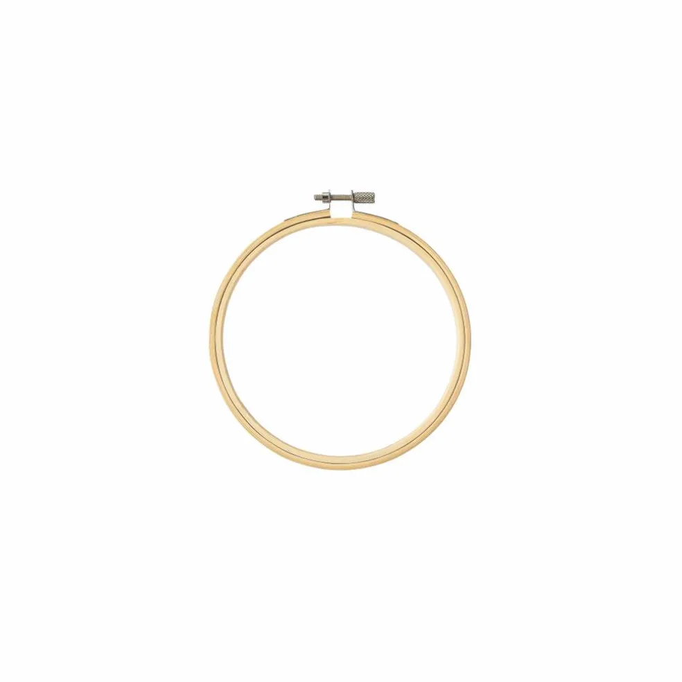 18 Pack: Wooden Embroidery Hoop by Loops & Threads™