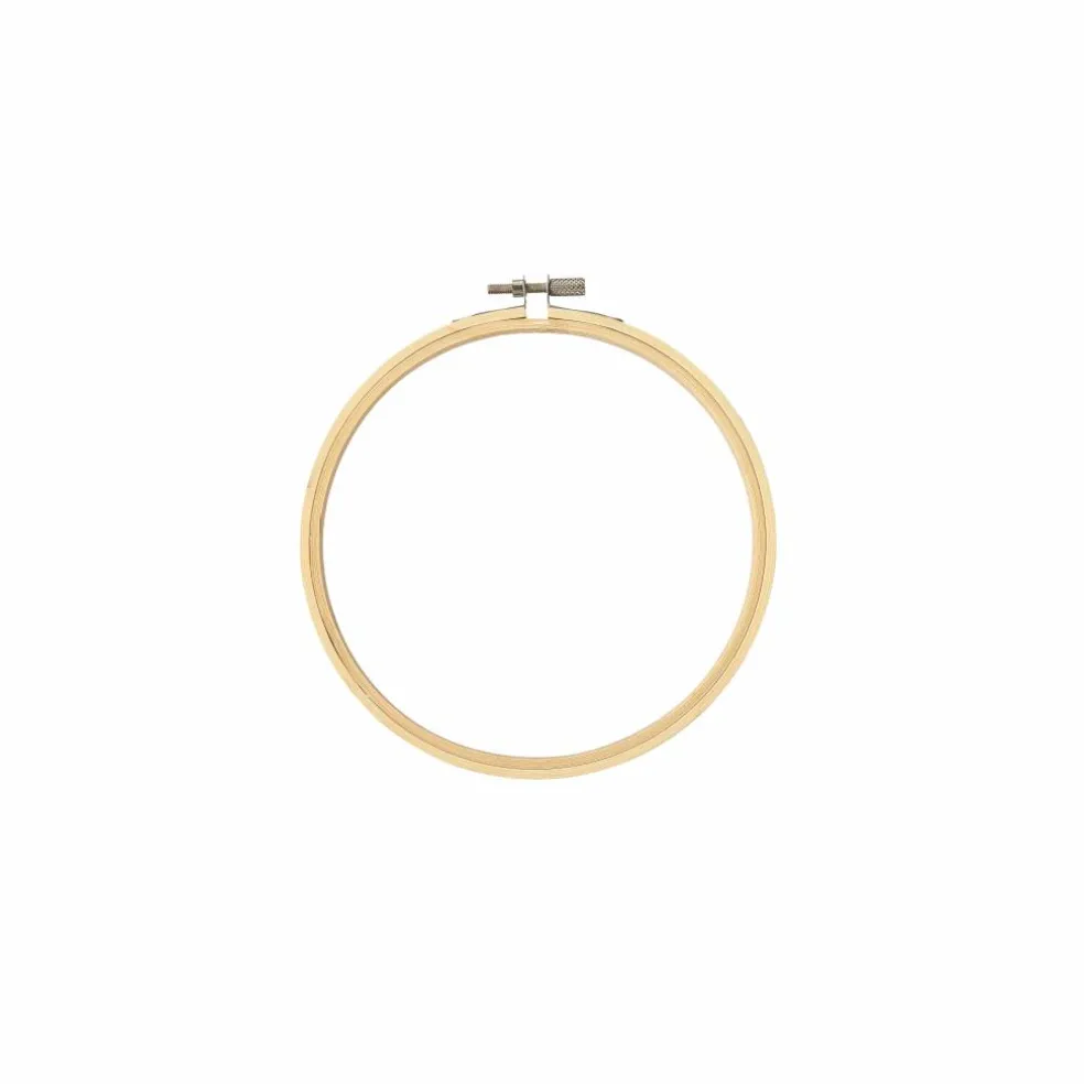 18 Pack: Wooden Embroidery Hoop by Loops & Threads™
