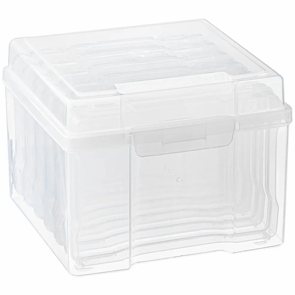6 Pack: 5" x 7" Clear 6-Case Photo Storage Keeper by Simply Tidy®