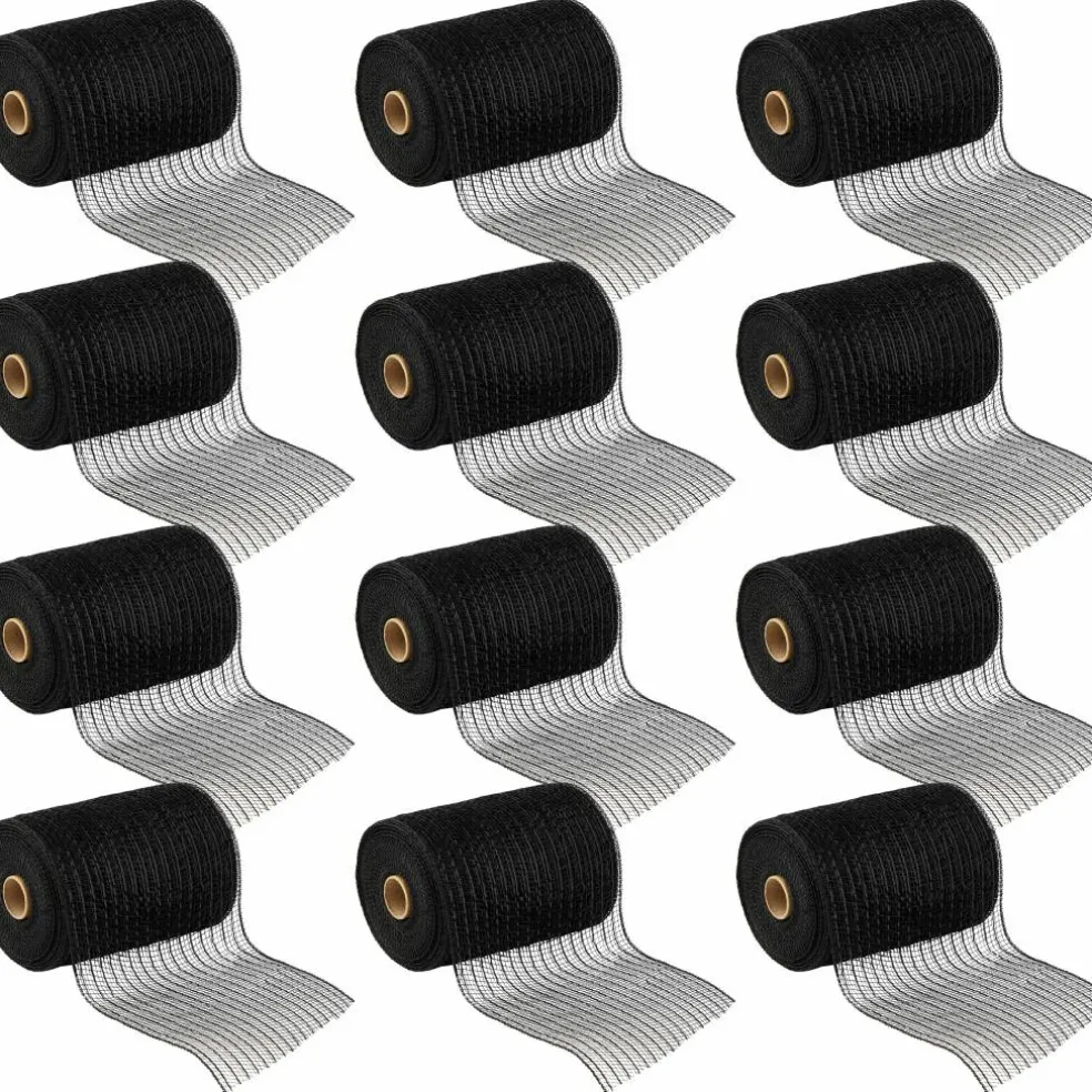 12 Pack: 5.5" x 45ft. Mesh Wide Ribbon by Celebrate It® Occasions™
