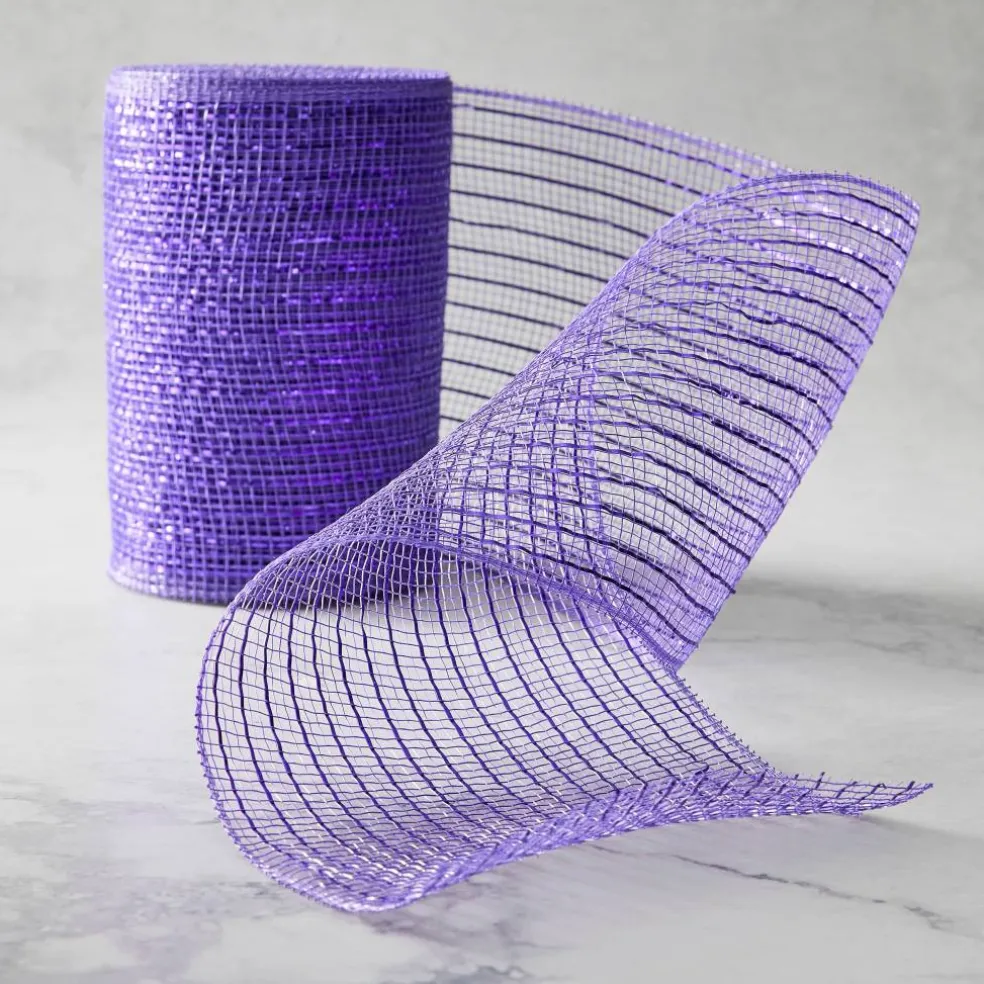 12 Pack: 5.5" x 45ft. Mesh Wide Ribbon by Celebrate It® Occasions™
