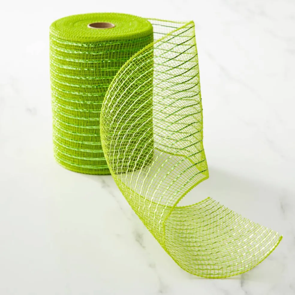 12 Pack: 5.5" x 45ft. Mesh Wide Ribbon by Celebrate It® Occasions™
