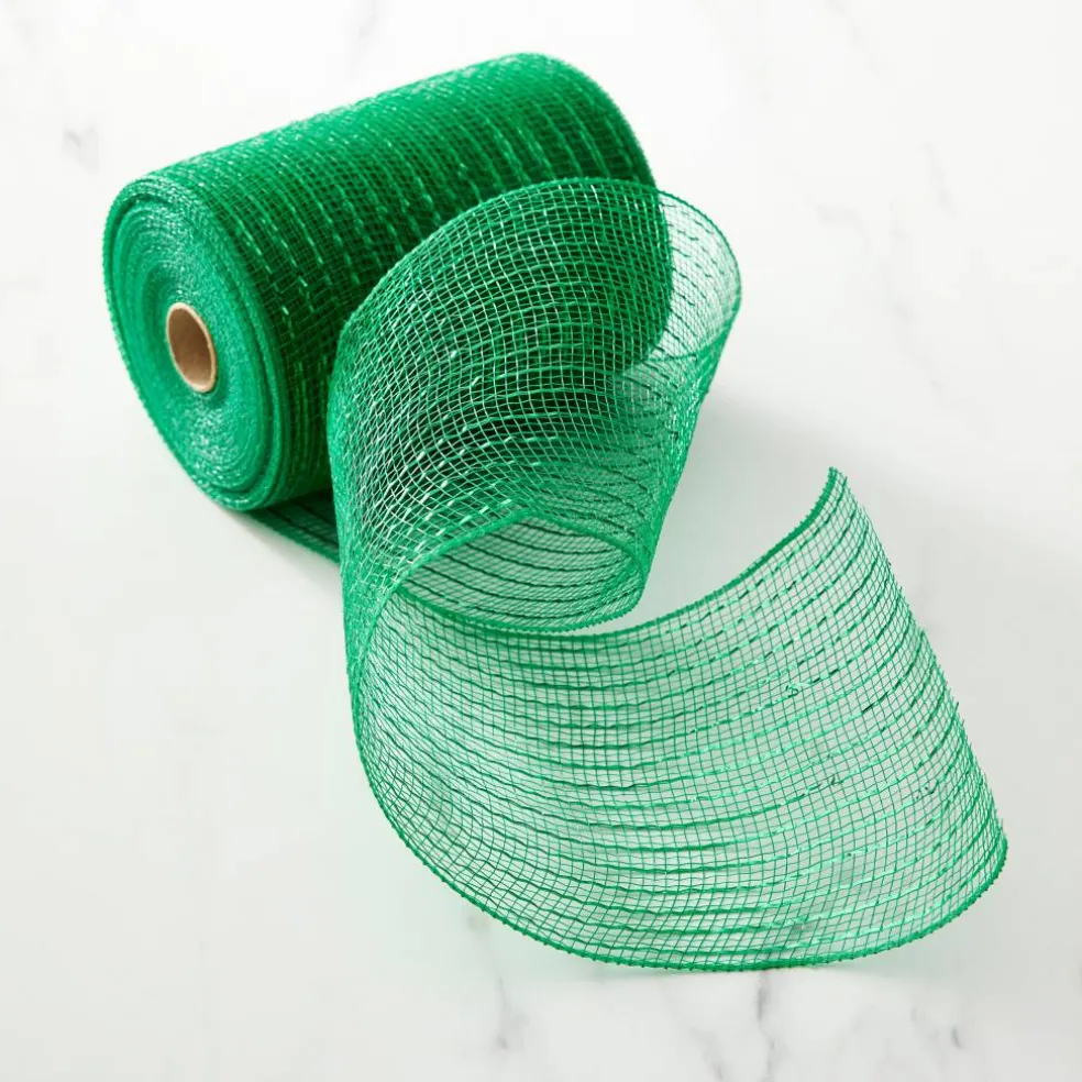 12 Pack: 5.5" x 45ft. Mesh Wide Ribbon by Celebrate It® Occasions™